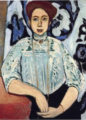 "Retrato de Greta Moll", de Henri Matisse - Reprodução