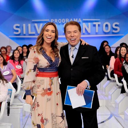 Patricia Abravanel e Silvio Santos - Lourival Ribeiro/SBT