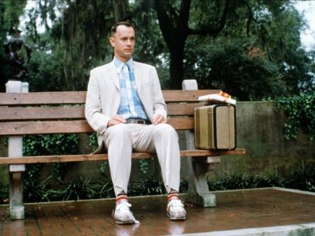 Tom Hanks em cena de "Forrest Gump: O Contador de Histórias" (1994) - Divulgação