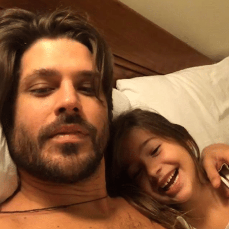 Dado Dolabella e a filha - Reprodução/Instagram