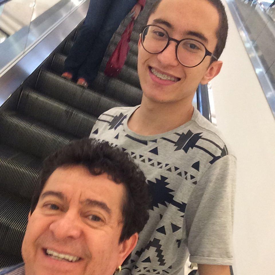 Solimões e o filho, Gabriel - Reprodução/Instagram