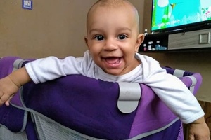 Aos 6 meses: bem mais saudável - Arquivo pessoal - Arquivo pessoal