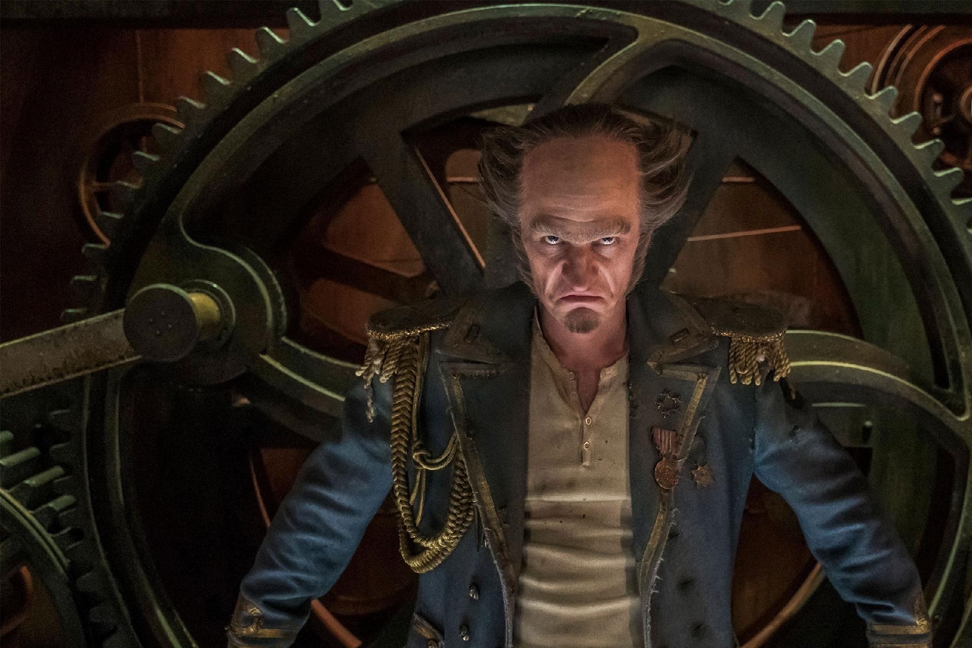 Conde Olaf (Neil Patrick Harris) surge assustador em cena da última temporada de "Desventuras em Série", da Netflix - Reprodução/Entertainment Weekly