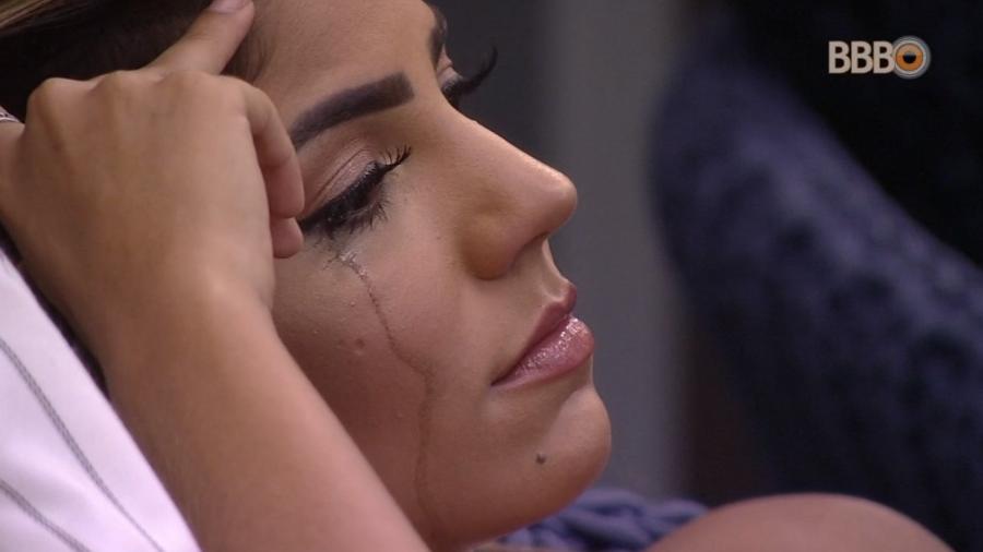 Hariany chora após eliminação de Tereza - Reprodução/Globoplay