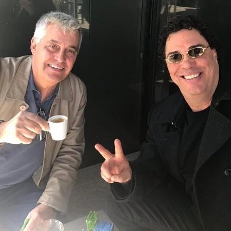 Mauro Naves encontra Casagrande após sair oficialmente da Globo - Reprodução/Instagram/wcasagrandejr