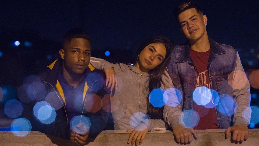 Christian Malheiros, Bruna Mascarenhas e Jottapê, o trio protagonista de Sintonia, da Netflix - Rafael Morse/Netflix
