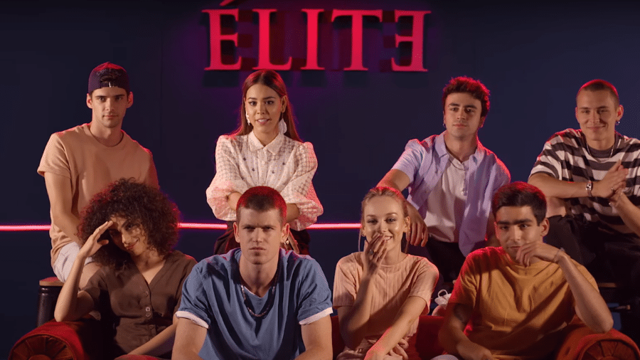 Elenco de Elite em vídeo da Netflix - Reprodução/YouTube