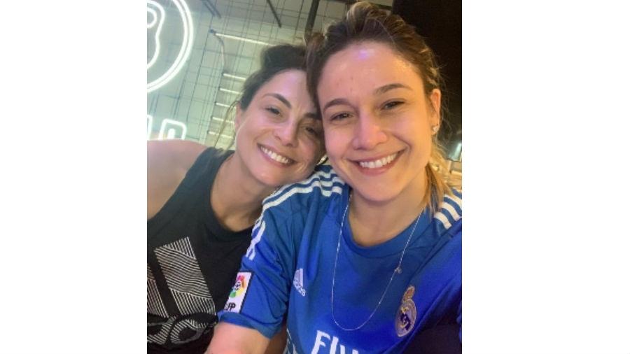 Fernanda Gentil e a mulher,  Priscila Montandon  - Reprodução/Instagram