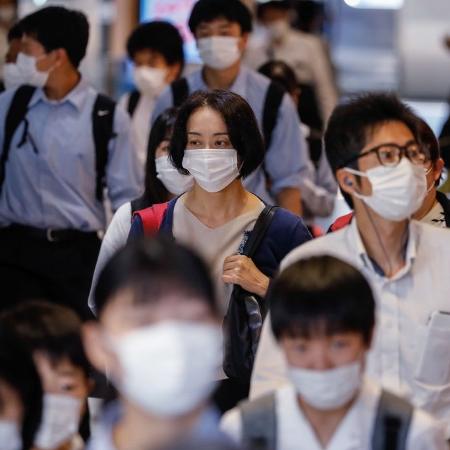 Arquivo - Japão decidirá nesta semana se vai impor um estado de emergência na área de Tóquio - James Matsumoto/SOPA Images/LightRocket via Getty Images