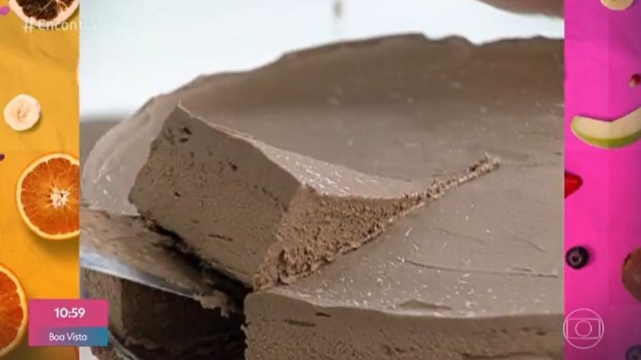 Ana Maria Braga ensina a fazer doce preguiça com muito chocolate - Reprodução/TV Globo
