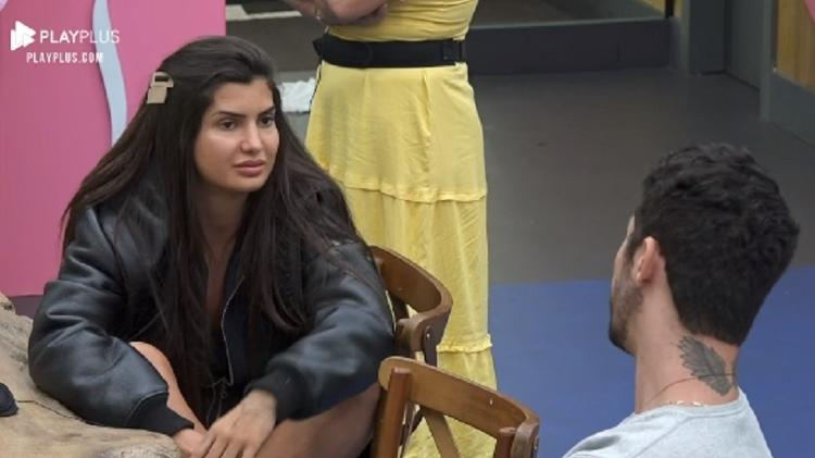 A Fazenda 2021: Marina teme roça pelo resta um - Reprodução/Playplus - Reprodução/Playplus