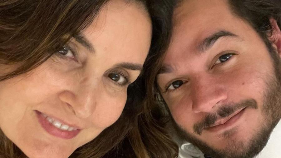 Fátima Bernardes comemora retorno do namorado em casa - Reprodução/Instagram 