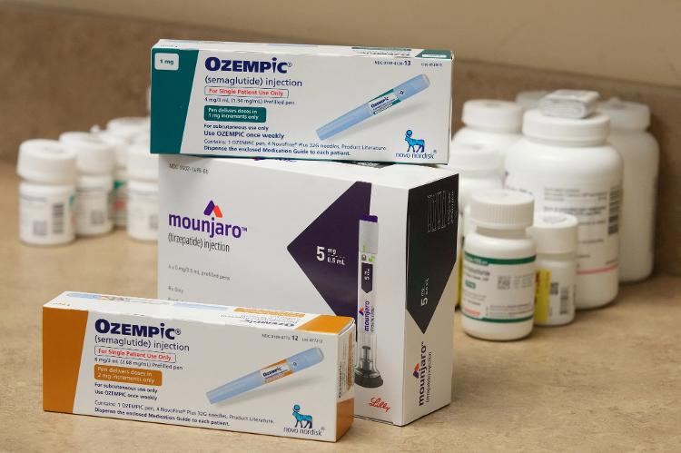 Ozempic e Mounjaro são injeções indicadas para tratar o diabetes tipo 2