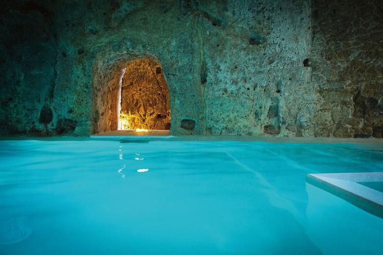 Piscina de Domus Civita, Civita di Bagnoregio, Itália