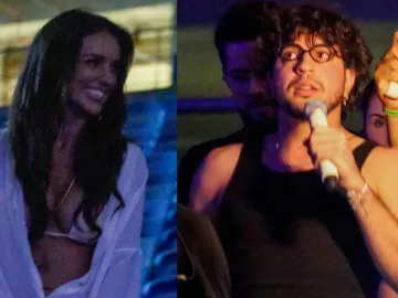 Flagra: Rafa Kalimann tenta despistar romance com Nattan em micareta