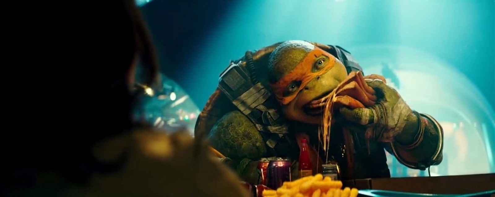 Cena do filme "As Tartarugas Ninja - Fora das Sombras" - Divulgação