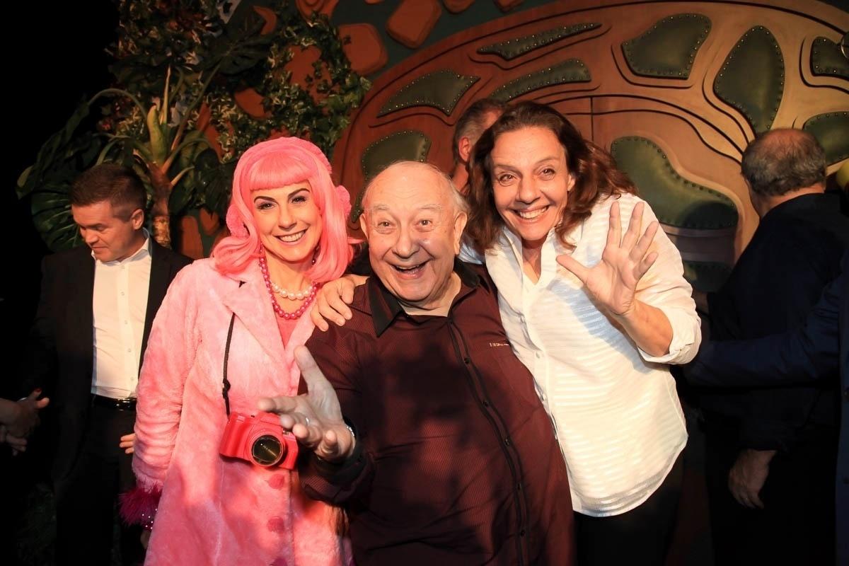 Angela Dip, Sérgio Mamberti e Rosi Campos - Marcos Ribas/Brazil News