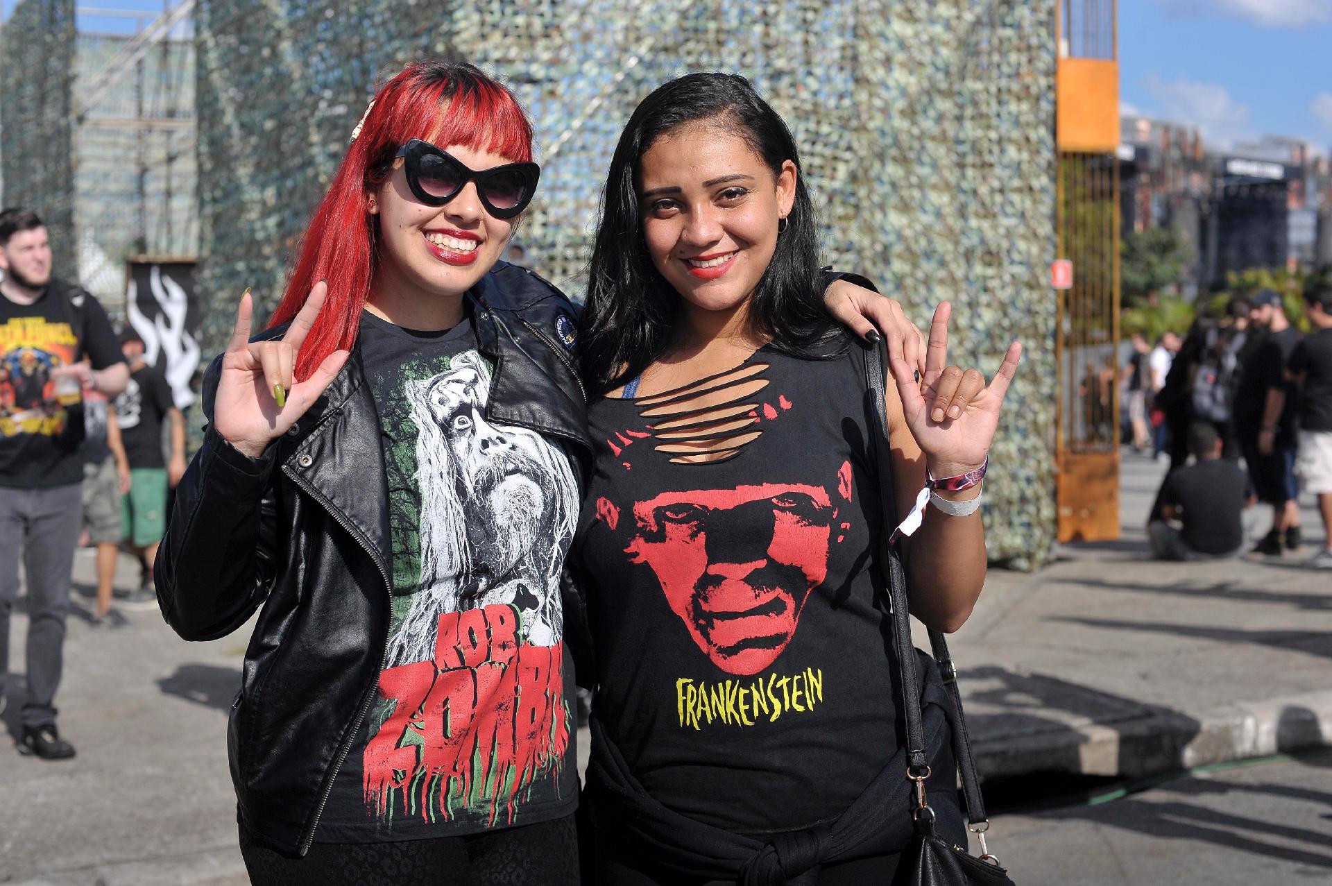 Metaleiros no festival Maximus, em São Paulo - Reinaldo Canato/UOL