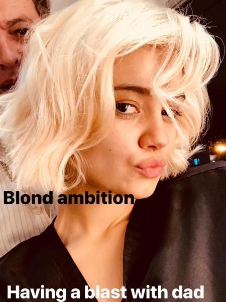 Sophie revelou sua nova cor de cabelo - Reprodução/Instagram
