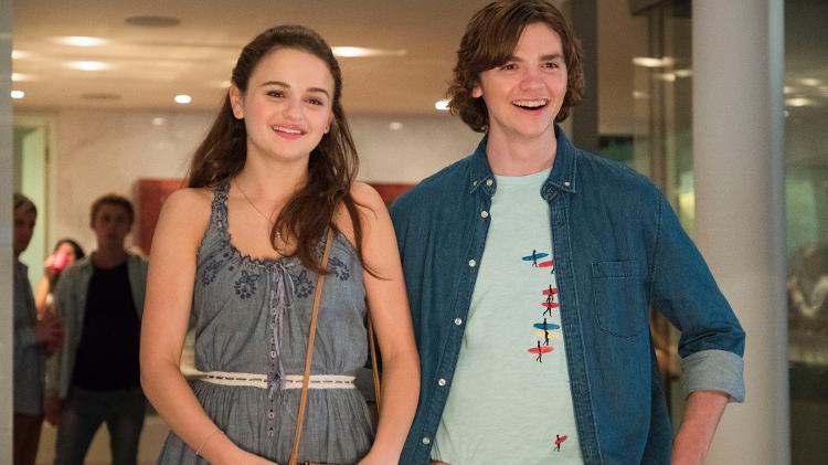 Joey King e Joel Courtney em cena do filme "A Barraca do Beijo" - Marcos Cruz/Divulgação - Marcos Cruz/Divulgação