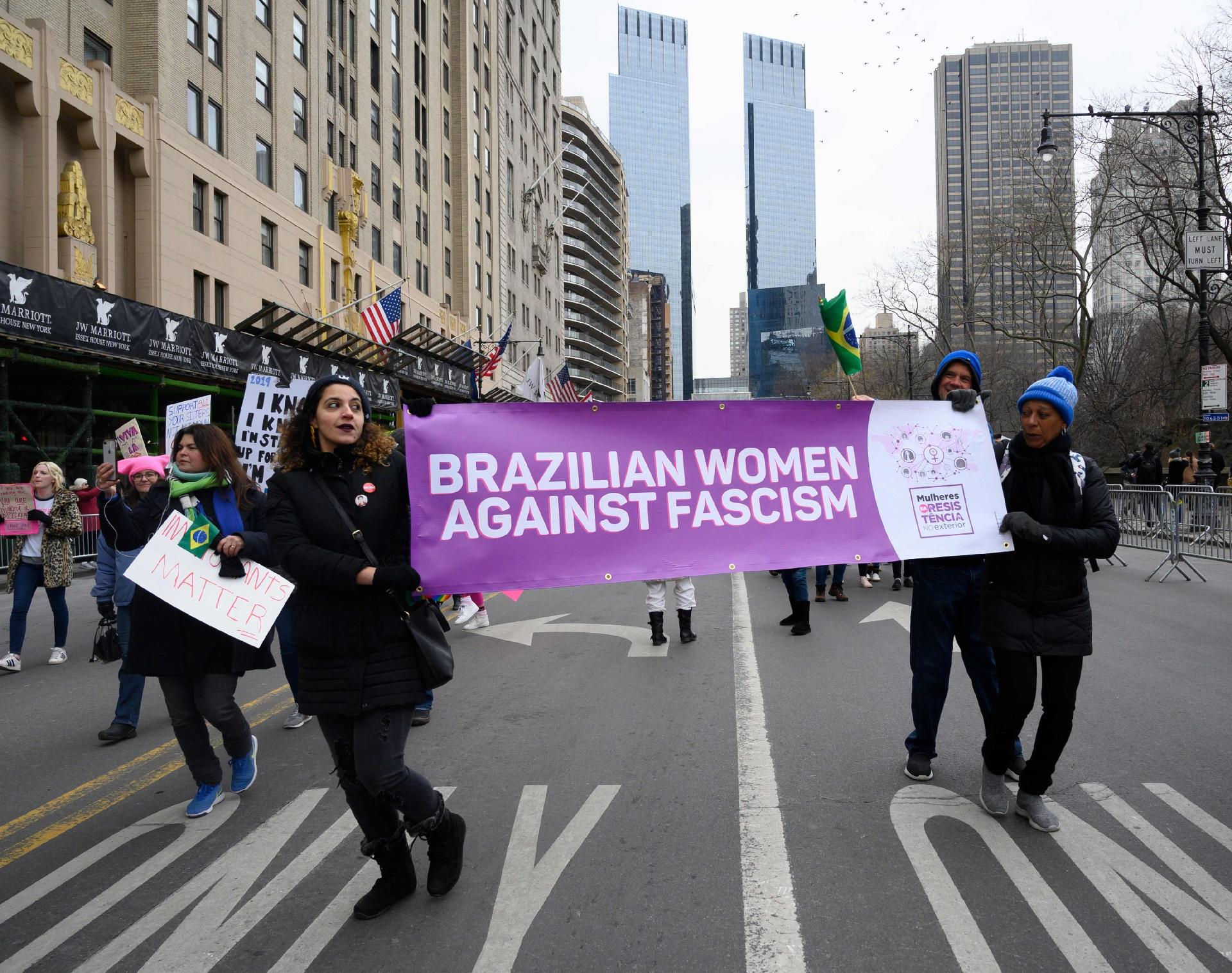 Marcha das mulheres - Don EMMERT/AFP