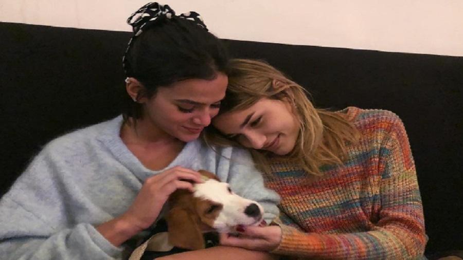 Bruna Marquezine, Sasha e Amêndoa em Nova York - Reprodução/Instagram