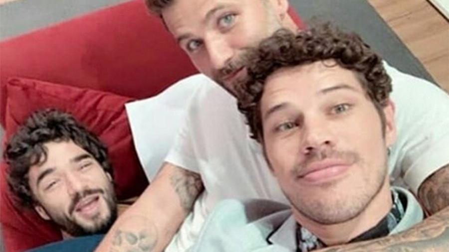 Caio Blat, Bruno Gagliasso e José Loreto - Reprodução/Instagram