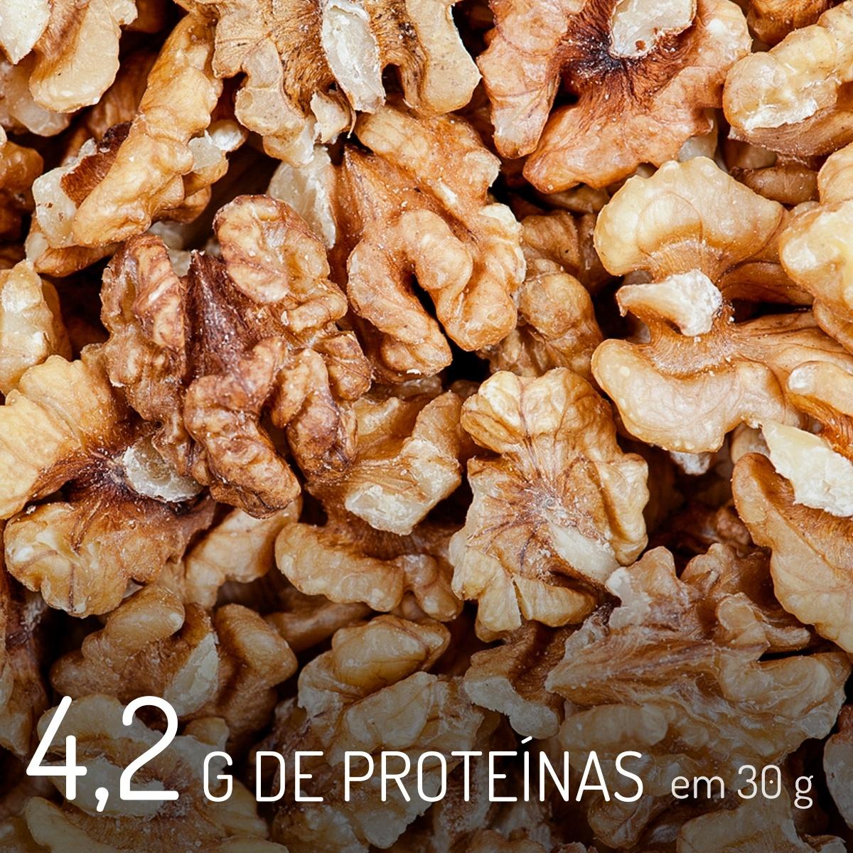 Nozes proteínas - iStock / Arte UOL