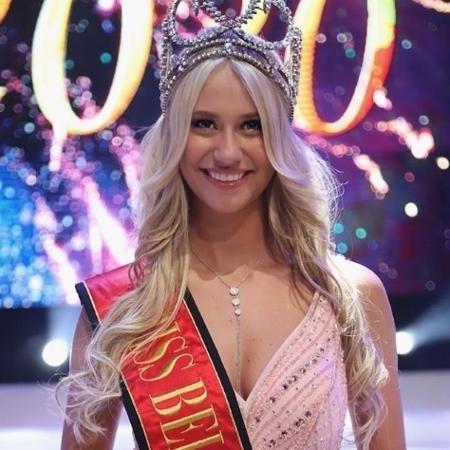 12.jan.2020 - Celine Van Ouytsel foi eleita Miss Bélgica no último final de semana - Reprodução / Instagram