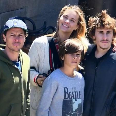 Carolina Dieckmann e família - Reprodução / Instagram