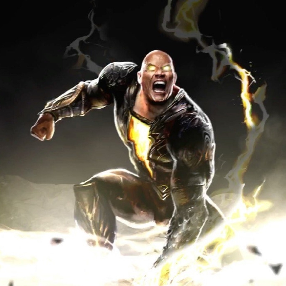 Adão Negro  Dwayne Johnson revela arte oficial e data de lançamento do  filme