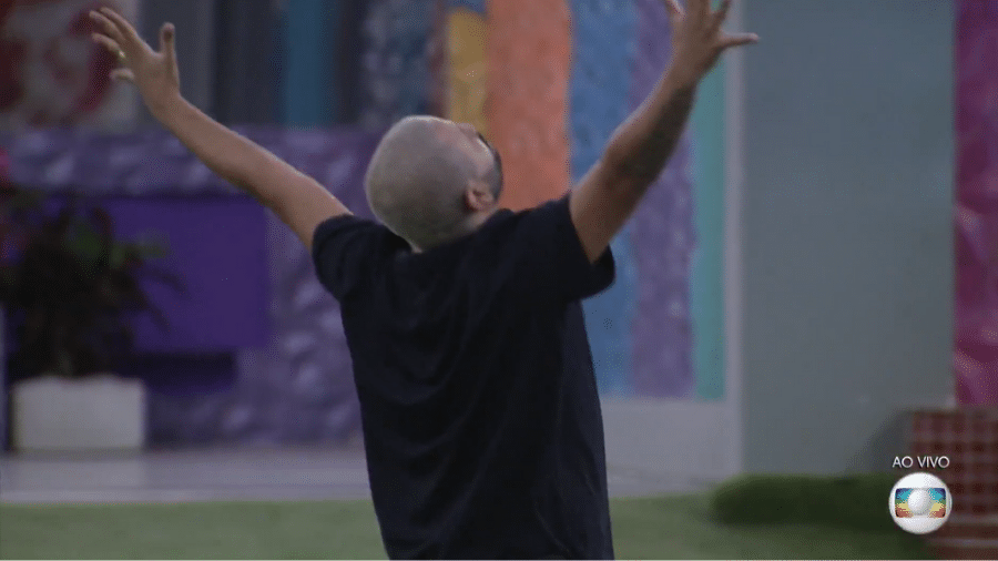 BBB 21: Projota se salvou do paredão na prova bate e volta - Reprodução/Globoplay