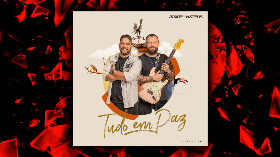 Jorge & Mateus lançam o disco "Tudo Em Paz" - Montagem / Divulgação