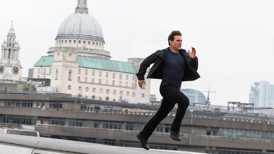 Tom Cruise em cena de "Missão: Impossível" - CHIABELLA JAMES/PARAMOUNT PICTURES