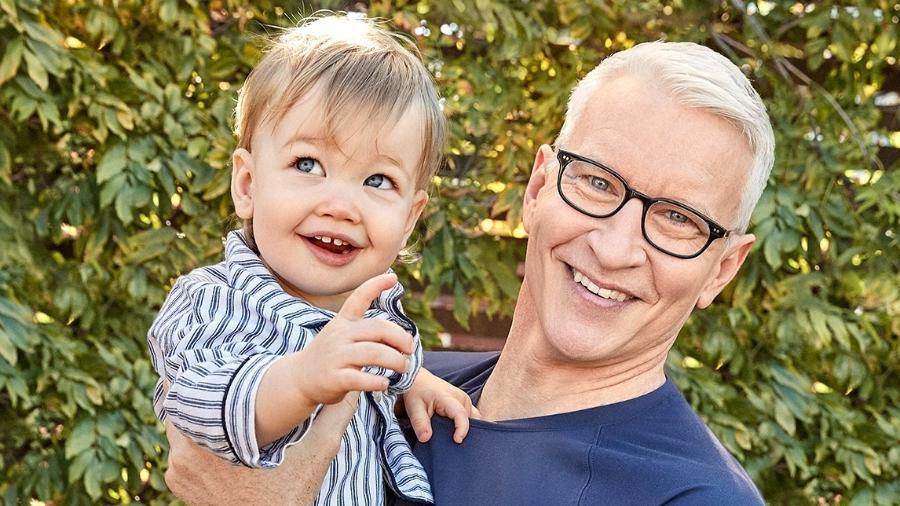 Anderson Cooper e o filho Wyatt - Reprodução/People