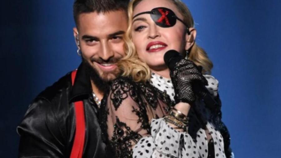 Maluma e Madonna - Reprodução/Instagram