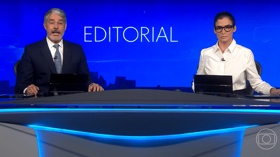 06.01.22 - "Jornal Nacional" faz editorial criticando decisões de Bolsonaro  - Reprodução