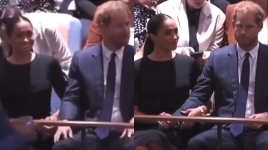 Príncipe Harry e Meghan Markle participam Assembleia Geral da ONU, que marcou o Dia Internacional de Nelson Mandela - Reprodução/Twitter