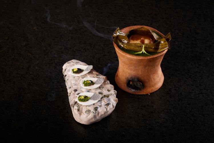 Pirarucú, mirití, casabe, yarumo Pirarucú, mirití, casabe, yarumo