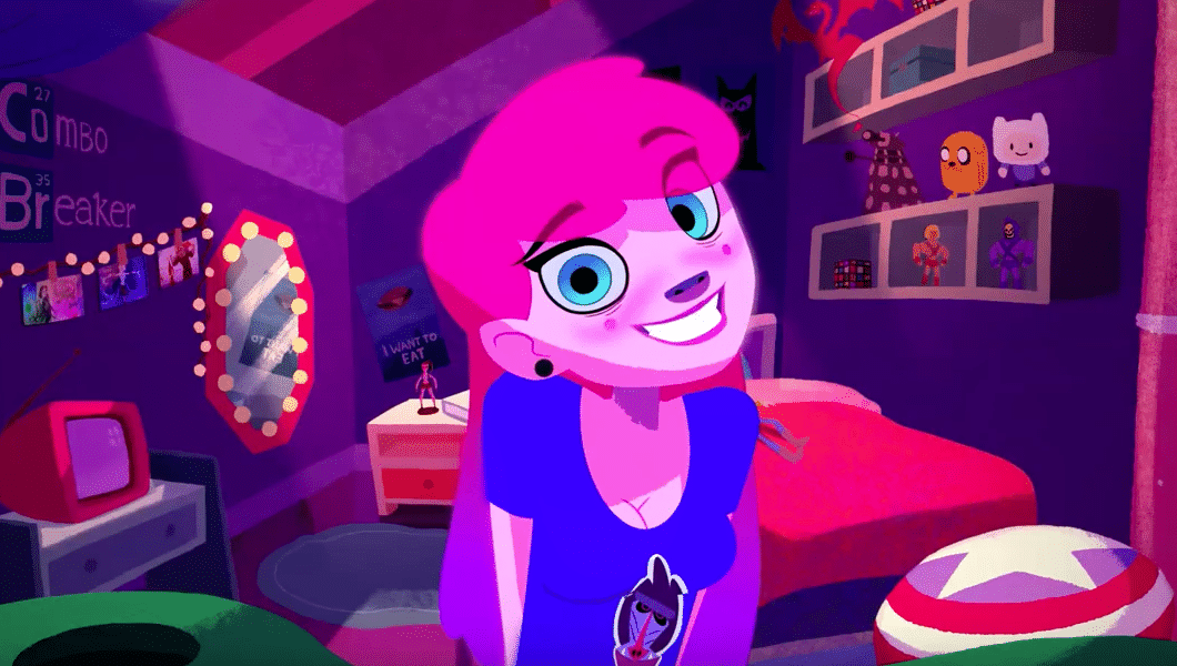 A personagem Any Malu, a primeira vlogger em desenho animado do Brasil - Divulgação