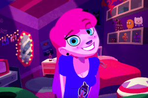 A personagem Any Malu, a primeira vlogger em desenho animado do Brasil - Divulgação