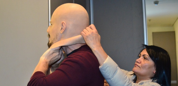 Rodrigo Faro se transforma para realizar sonho de fã do cantor Thiaguinho - Antonio Chahestian/Record - Antonio Chahestian/Record