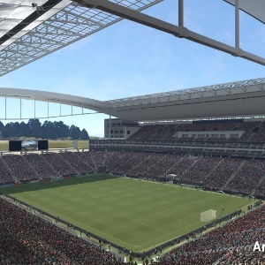 A Arena Corinthians é popularmente chamada de Itaquerão  - Divulgação - Divulgação