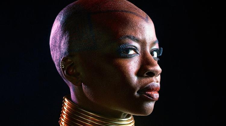 Danai Gurira, que vive Okoye em "Pantera Negra" - Kwaku Alston/Marvel - Kwaku Alston/Marvel