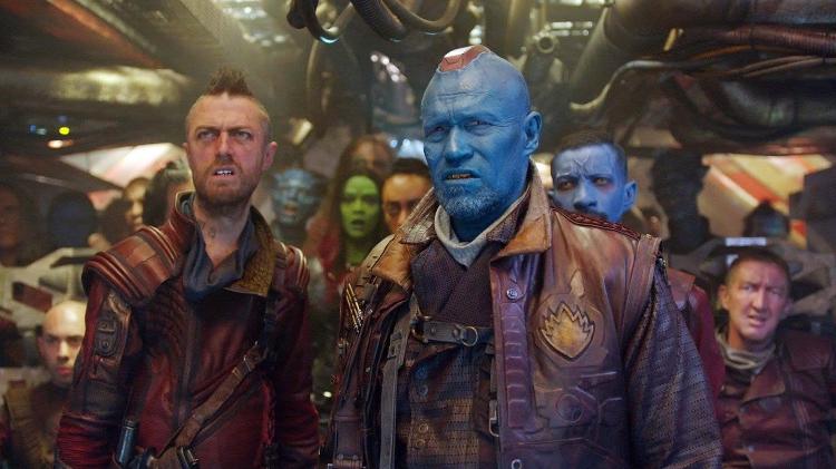 O ator Michael Rooker como Yondu em cena de "Guardiões das Galáxia Vol. 2" - Reprodução - Reprodução