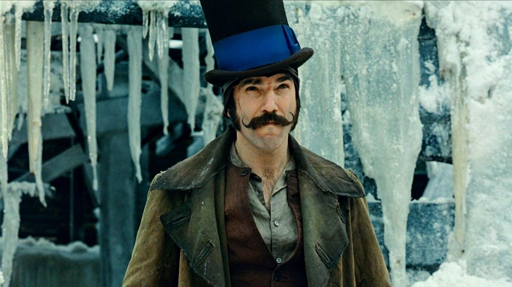 Daniel Day-Lewis em cena de "Gangues de Nova York" (2002) - Divulgação