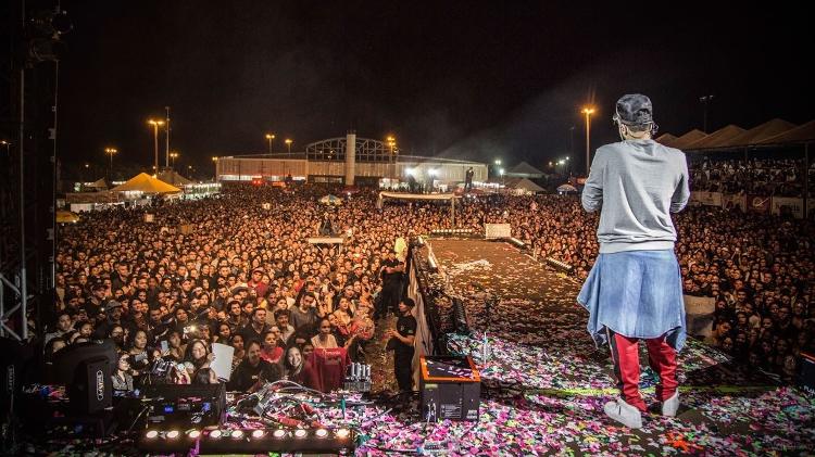 Show em Cianorte continuou normalmente - Divulgação - Divulgação