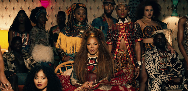 Janet Jackson em clipe de "Made For Now" - Reprodução - Reprodução