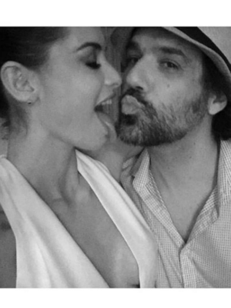 Alinne Moraes com o marido, Mauro Lima - Reprodução/Instagram