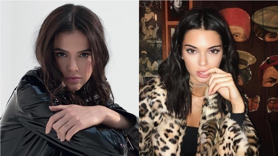 Bruna Marquezine X Kendall Jenner - Reprodução/Instagram